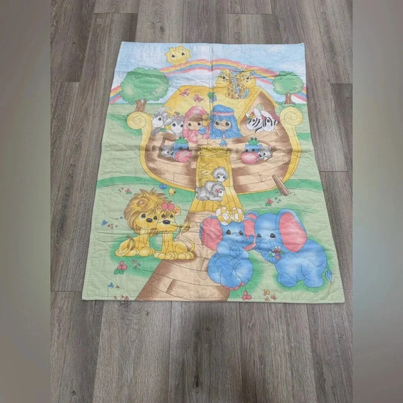Other - Precious Moments Noah’s Ark Bedding Vintage